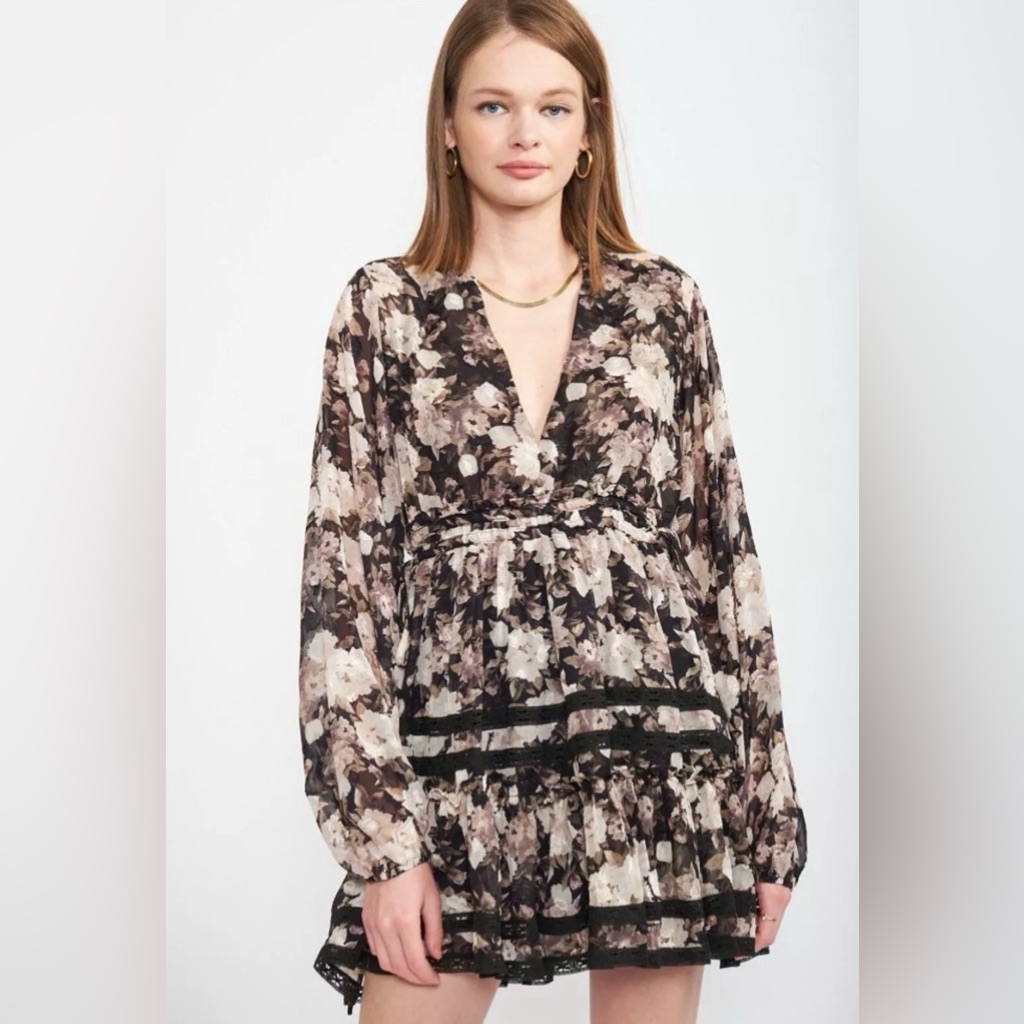 En Saison Rena Mini Dress Size 2x